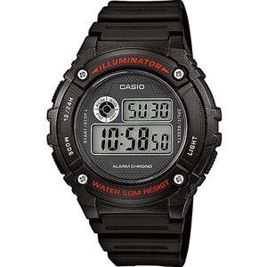 שעון דיגיטלי Casio W-216H-1AVDF – שחור