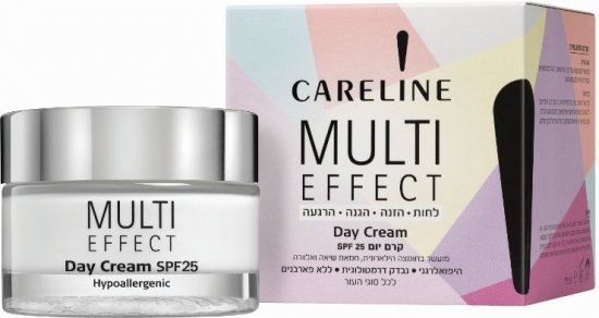 קרם יום מולטי אפקט SPF25 קרליין – 50 מ״ל