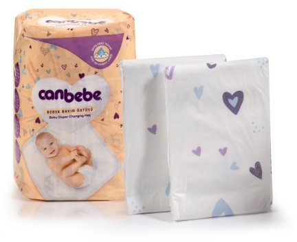 משטחי החתלה מרופדים 60x60 טוליפס – 8 יחידות