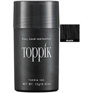 טופיק – סיבי שיער למילוי שיער דליל 12 גרם שחור