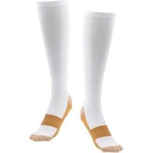 גרבי לחץ נחושת Gav Medic EU35-39 לבן