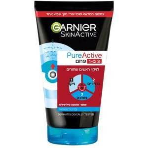 גרנייה – מסכת ניקוי Pure Active לעור שמן/מעורב 150 מ״ל