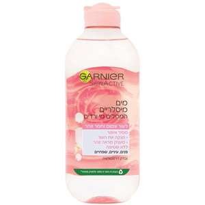 גרנייה – מים מיסלריים עם מי ורדים 400 מ״ל