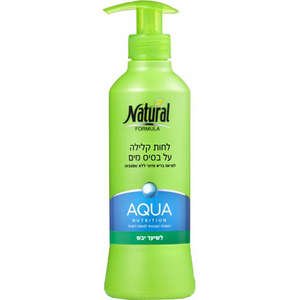 נייצ׳רל פורמולה – קרם לחות לשיער יבש על בסיס מים 400 מ״ל