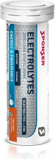 טבליות אלקטרוליטים בטעם מיקס פירות ספונסר – 10 יחידות