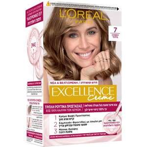 לוריאל – צבע שיער אקסלנס בלונד גוון 7