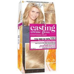 לוריאל קסטינג – צבע שיער Gloss גוון 910 בלונד קר