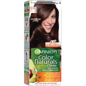 גרנייה – צבע שיער Color Naturals גוון 5.12 חום שלג