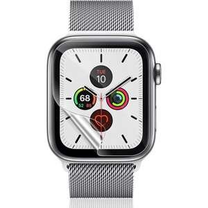 מגן מסך TPU ל-Apple Watch 41 מ״מ – שקוף (סט 2 יחידות)