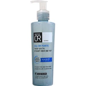 דוקטור או.אר – ג'ל ניקוי טיפולי לעור שומני Oily Or Forte 200 מ״ל