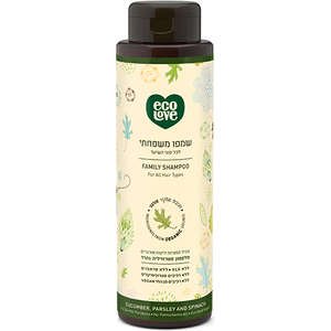 אקולאב – שמפו משפחתי לכל סוגי השיער 500 מ״ל