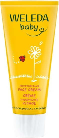 קרם לחות קלנדולה לפנים לתינוק וילדה בייבי וולדה – 50 מ״ל