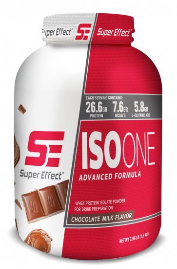 אבקת חלבון איזו וואן שוקולד סופר אפקט – 1.8 ק״ג