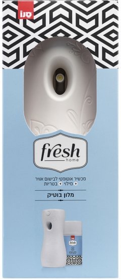 מפיץ ריח אוטומטי + מילוי בניחוח מלון סנו פרש – 250 מ״ל