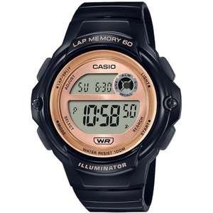 Casio LWS-1200H-1AVDF דיגיטלי שחור Rose Gold
