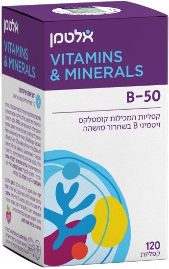 ויטמין B-50 אלטמן – 120 קפליות