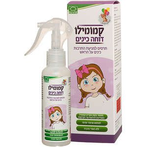 קמומילו – תרסיס דוחה כינים מבית טְרִי אוף לָיְף 120 מ״ל