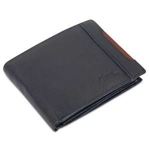 ארנק עור Camel Mountain Venezia RFID שחור