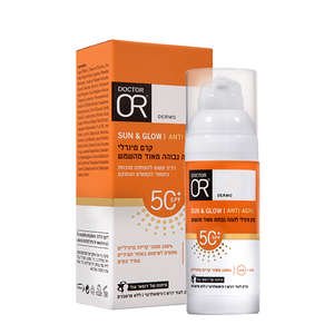 Dr.Or Sun & Glow – קרם הגנה מינרלי SPF50 50 מ״ל