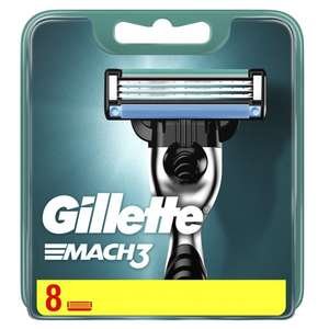 Gillette Mach3 – 8 סכיני גילוח לגברים