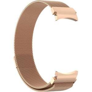 רצועת מתכת ל-Galaxy Watch 4/5/5 Pro זהב ורוד
