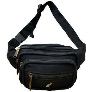 פאוץ' Scarlett Canvas Camel Mountain שחור