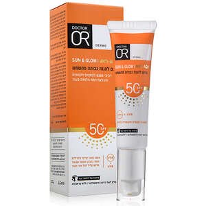 ד"ר אור – סרום Sun & Glow SPF50 אנטי אייג׳ינג 30 מ״ל