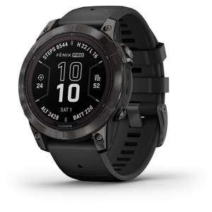 שעון Garmin fenix 7 Pro Sapphire Solar 47mm אפור קרבון