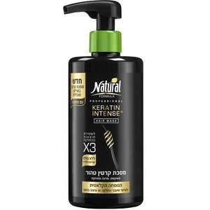 נייצ׳רל פורמולה – מסכת קרטין ללא מלח 450 מ״ל