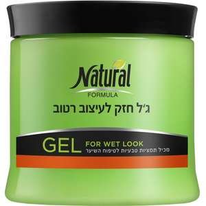 נשיורל פורמולה – ג'ל חזק למראה רטוב 500 מ״ל