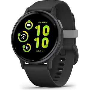 שעון Garmin Vivoactive 5 שחור + מסגרת Slate