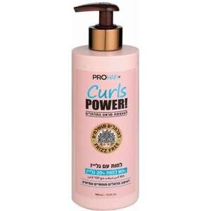 ProHair Curls Power – קרם 80% לחות 20% גלייז 400 מ״ל