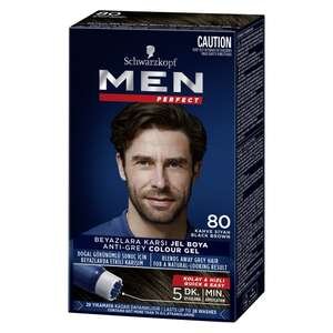 שוורצקופף – ג׳ל צביעה לגבר Men Perfect גוון 80 שחור-חום