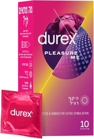 קונדומים פלז׳ר מי דורקס – 10 יחידות