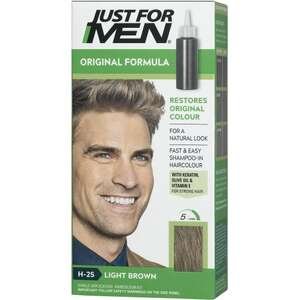 ג׳אסט פור מן – שמפו צבע חום בהיר H25