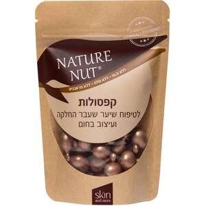 נייצ'ר נט – קפסולות סרום לשיער אחרי החלקה (30 יחידות)