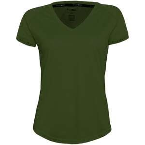 חולצת ריצה לנשים Funkier RNJ688 M ירוק זית