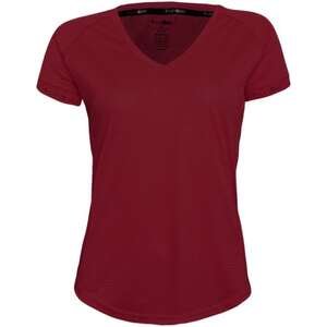 חולצת ריצה לנשים Funkier RNJ688 M בורדו