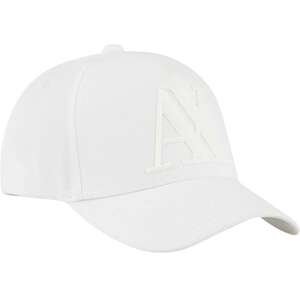 כובע מצחייה Armani Exchange לבן