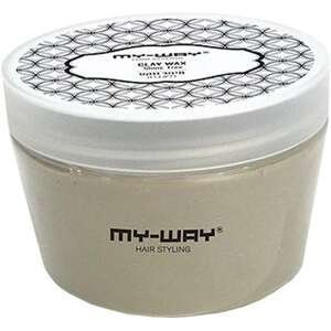 מיי ווי – חימר ווקס לשיער אחיזה חזקה ללא ברק 250 מ״ל