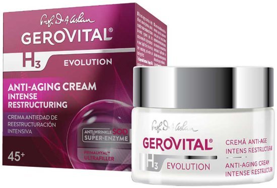 קרם פנים אנטי אייג׳ינג גרוביטל H3 אבולושן – 50 מ״ל
