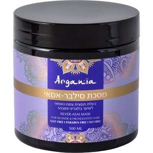 ארגניה – מסכת שיער סילבר אסאי 500 מ״ל