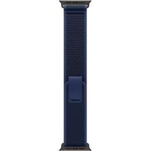 רצועת Trail Loop ל-Apple Watch 49 מ״מ – Blue Black מידה S/M