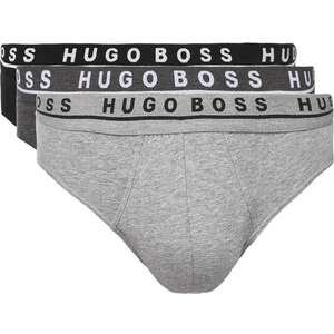 מארז 3 תחתוני טנגה Hugo Boss M שחור/אפור
