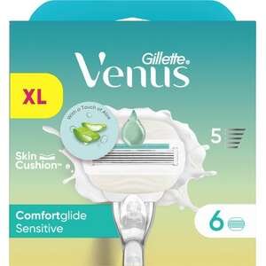 Gillette Venus Comfort Glide – 6 סכיני גילוח לנשים