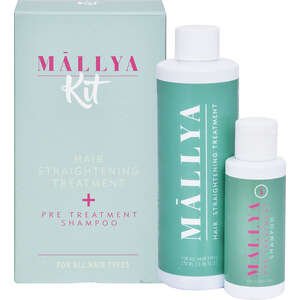 Mallya – ערכת החלקת שיער שמפו + קרם