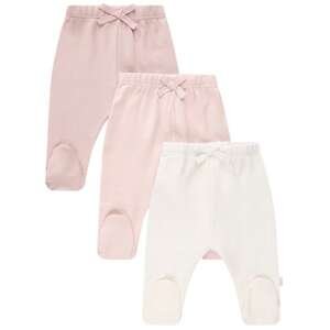 מארז 3 מכנסיים ארוכים Lu & Me ורוד בהיר
