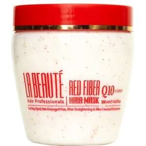 לה ביוטי – מסכת Red Fiber לשיער יבש וצבוע 500 מ״ל