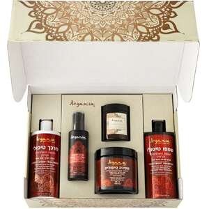 ארגניה – מארז טיפוח 5 מוצרים מועשר בקרטין