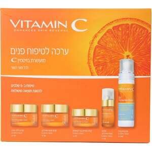 פרולט – ערכת ויטמין C לטיפוח הפנים (5 מוצרים)